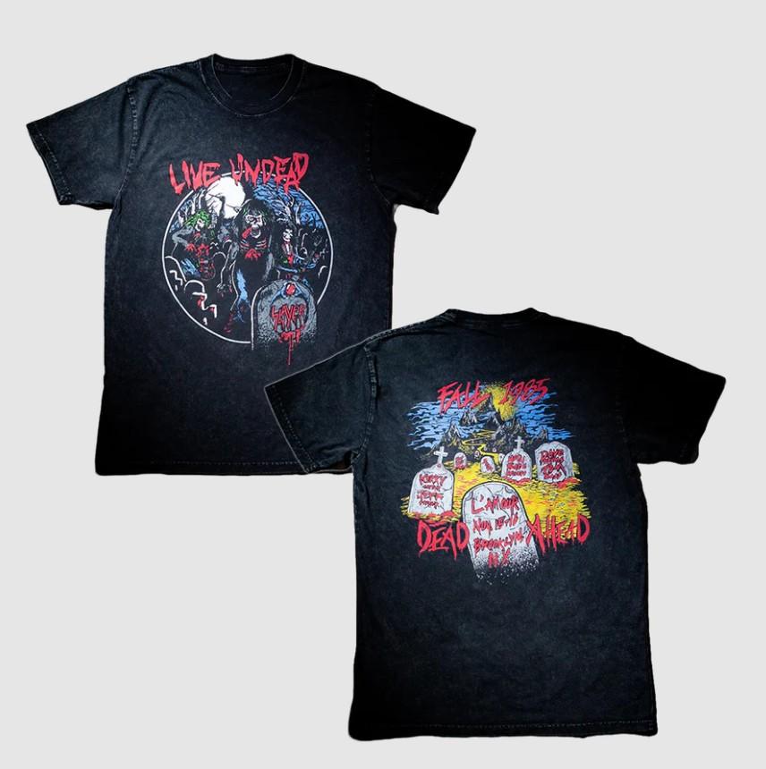

Comfort Colors 40th anniversary Live Undead Slayer T-shirt Size S-5XL Unisex T-Shirt XXXXL
