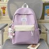 Ladies' Double-shoulder Backpack, Large Capacity, Lightweight Student Schoolbag, Cute Style, Girl's Shoulder Bag