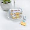 Cartoon Butter Bear AirPods 1 /1 Generation Bluetooth Headset Protective Case for Apple Pro1 Generation Set 1 Generation Soft 1