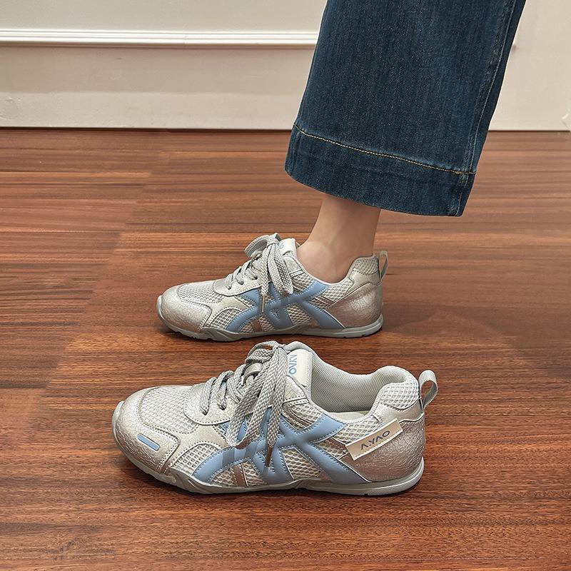 Women's new summer women's shoes mesh shoes breathable mesh thin sole leisure sports