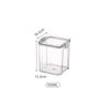 Five Grains Kitchen Airtight Square Spice Jar - Moisture-Proof Food Storage Container