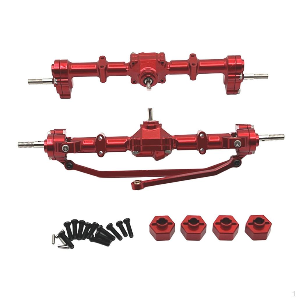 Front And Rear Axle Set for MN168 Hobby Cars