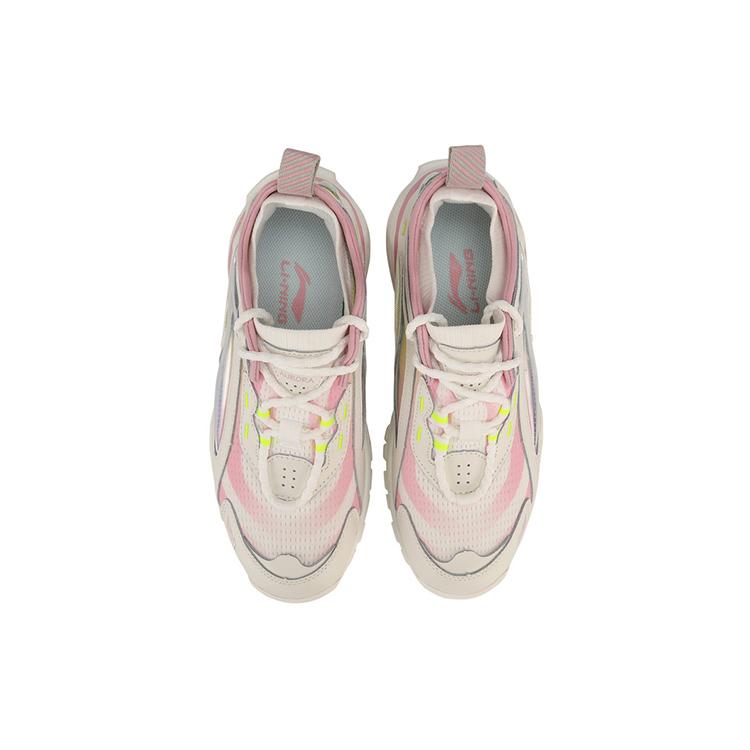 Li Ning Casual Shoes Women's Low Top White/Pink AGLP108-2