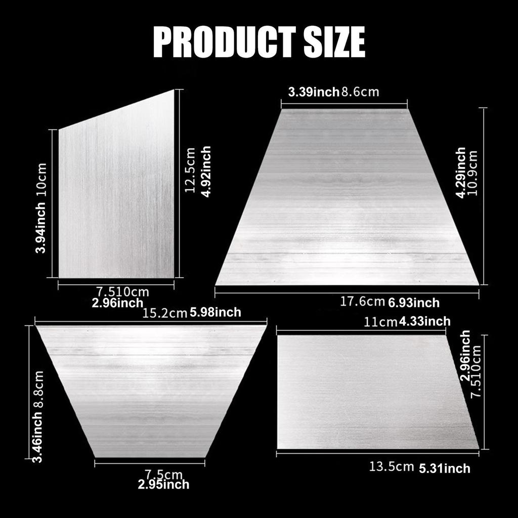 Auto Body Filler Spreaders Decal Putty Scrapers Vehicle Tint Film Tool