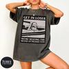 Get In Loser Karl Marx T-Shirt: Funny Communist Gift Summer Men's and Women's Loose and Breathable T-shirt Top