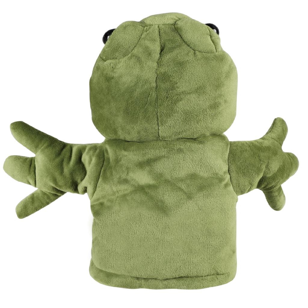 ColorfylCoco Puppet Frog with Moving Mouth Hand Puppet Animal Puppet Show Ventriloquism Glove Puppet