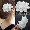 Barrette Bridal White Summer Wedding Hair Accessories Hair Clip