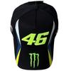Off-Road Parkour Tricycle Racing Cap - Features two vertical stripes, numbers below, paw and English V on the sides.
