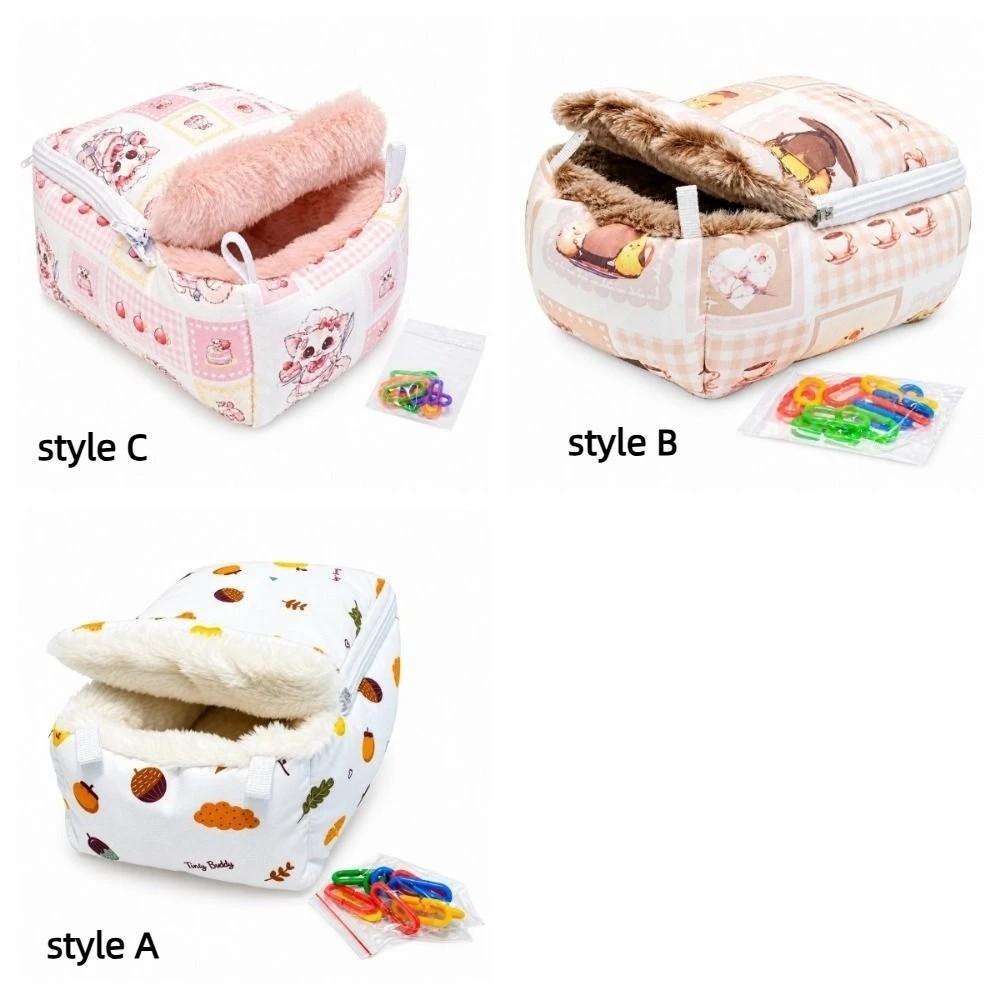 Warm Bird Sleeping Bag Detachable Bird House Cute Pet Hammock Outing