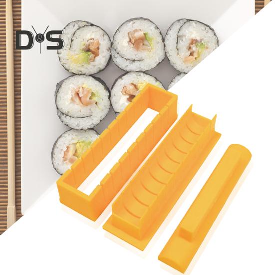 Super Wind Sushi Mold Oblong Round-shaped High-quality HIPS New Rice Ball Maker for Kitchen