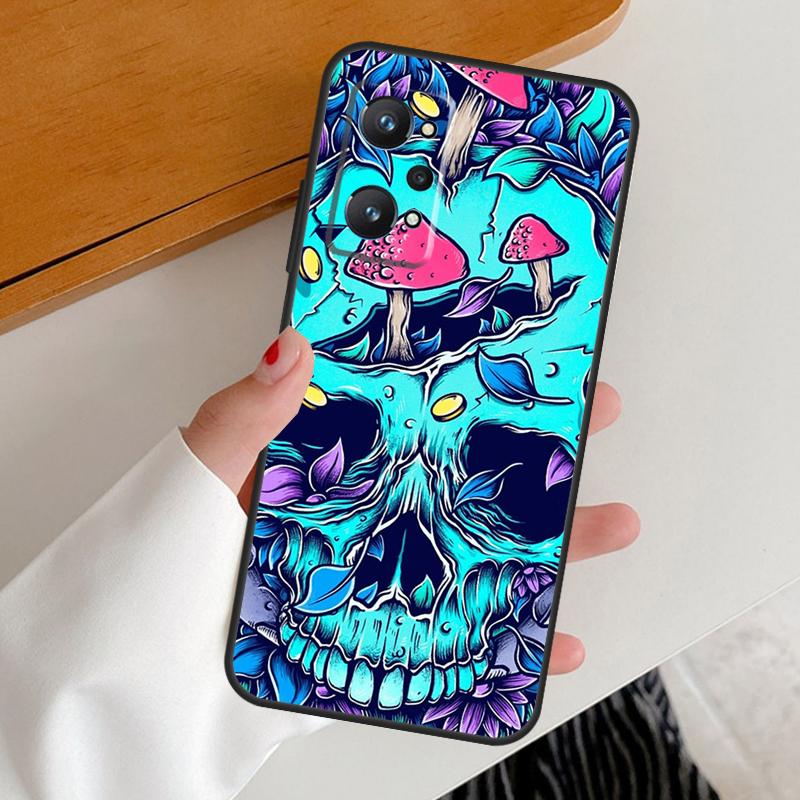 Wild Forest Mushroom For Realme GT7 GT6 15 Pro 10 11 12 13 14 Pro Plus C65 C63 C61 C55 C51 C53 C35 C75 C67 Case