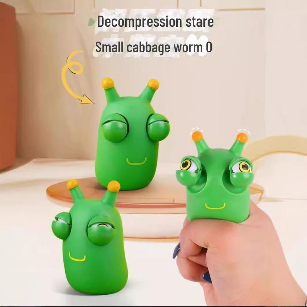 Douyin Trendy Cute Vegetable Bug Stress Relief Toy