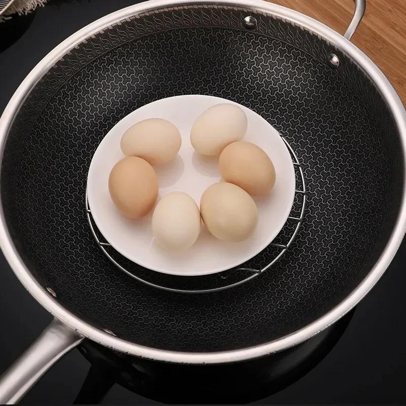 Air Fryer Accessories Stainless Steel Cooking Steaming Racks for Steaming Vegetables and Rice Racks for Kitchen Tools Steamer