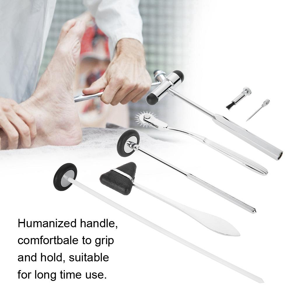 Medical Neurological Hammer Muscle Reflex Diagnostic Hammer Health Care Percussor Kit