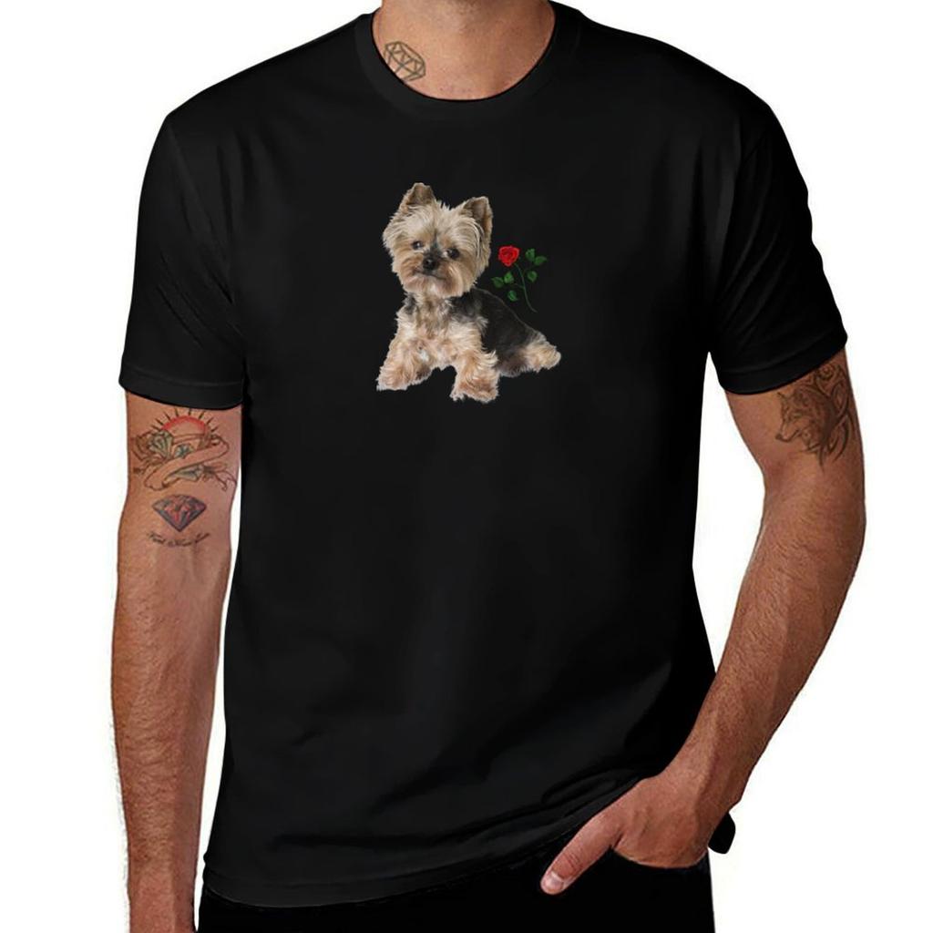 Morkie Morkie Dog Lover Fun Graphic Fun Morkie Gifts Tshirt Large Size Casual Short Sleeve Top