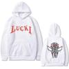 Rapper Lucki Faith Graphic Print Hoodie Male Casual Fashion Men Women Hoodies Fashion Letter Printed Graphic Sweatshirts Loose