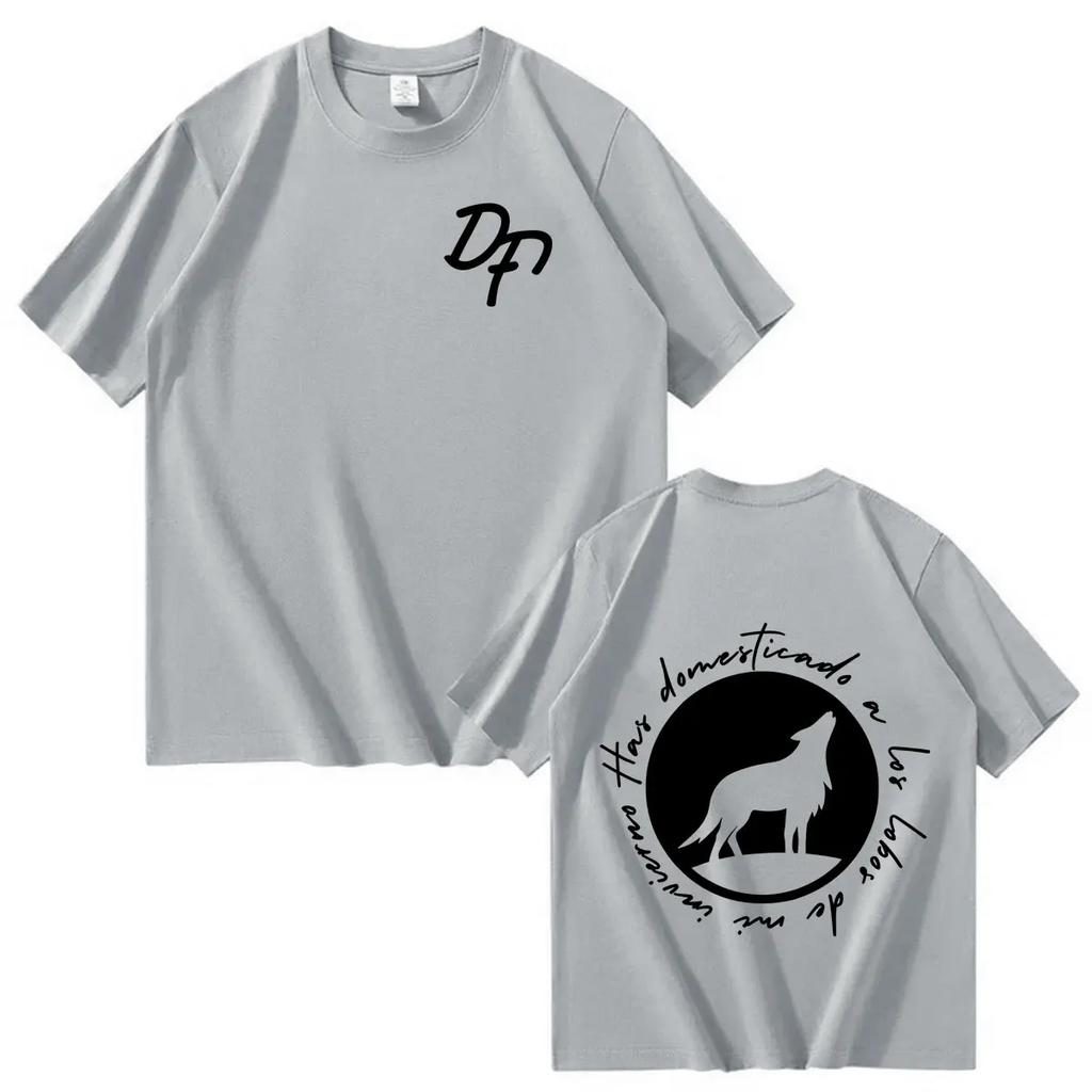 Vintage Washed Dani Fernández Pop Rock Printed Cotton T-shirt Men Women Tee Summer Casual Fashion Clothing Tops High Quality Streetwear