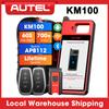 Autel MaxiIM KM100 KM100E Kit Gerador de Chave Universal Atualização Gratuita Vitalícia Programador de Chaveiro Ferramenta de Imobilizador Perda Total de Chaves
