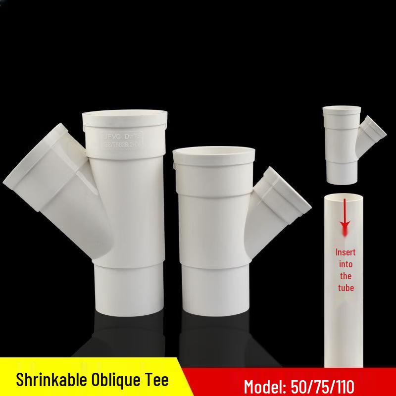 

Youshu PVC Drainage Reducing Wye Tee (2-Pack)