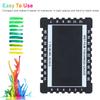 Step and Notched Gauge Thickness Gauge Comb Aluminium Alloy Dual Sided Wet Film Thickness Gauge Card for Painting Wet Film Gauge