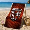 Racing Club De Lens Crest Beach Towel, Quick-drying, Easy To Care For, Suitable for Both Fitness and Beach Vacations,Sports Essential