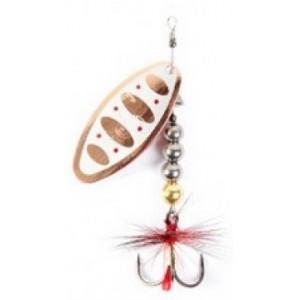 Spinning Lure with Barbed LJ SHELT BLADE 00 Weight 3 G