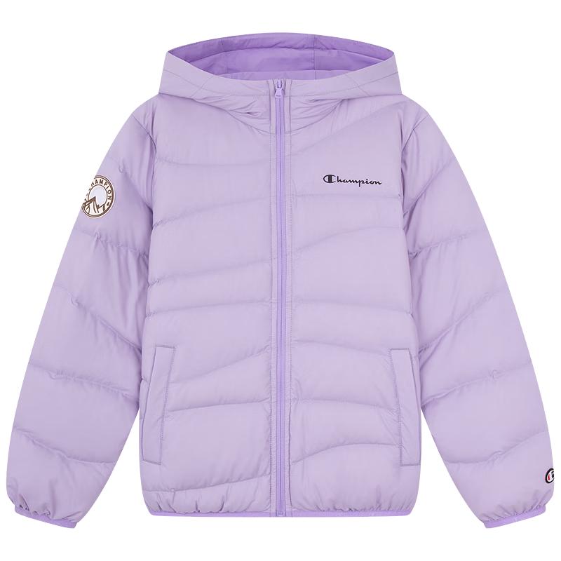 Champion Kids Anti-Bacterial Lightweight Hooded Down Jacket 130
