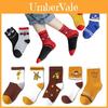 Spider-man Cotton Boys Socks With Cute Cartoon Pattern For Fun And Comfortable Wear