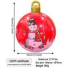 Grenzüberschreitende Weihnachts-Hofdekoration: PVC Laterne & Aufblasbare Weihnachtskugel Set