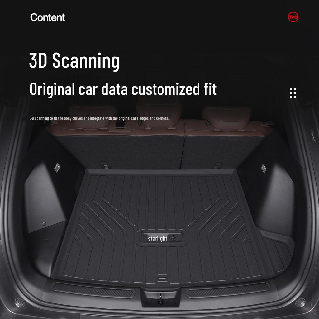 Wuling Xingguang S Trunk Mat - TPE Car Interior Accessory