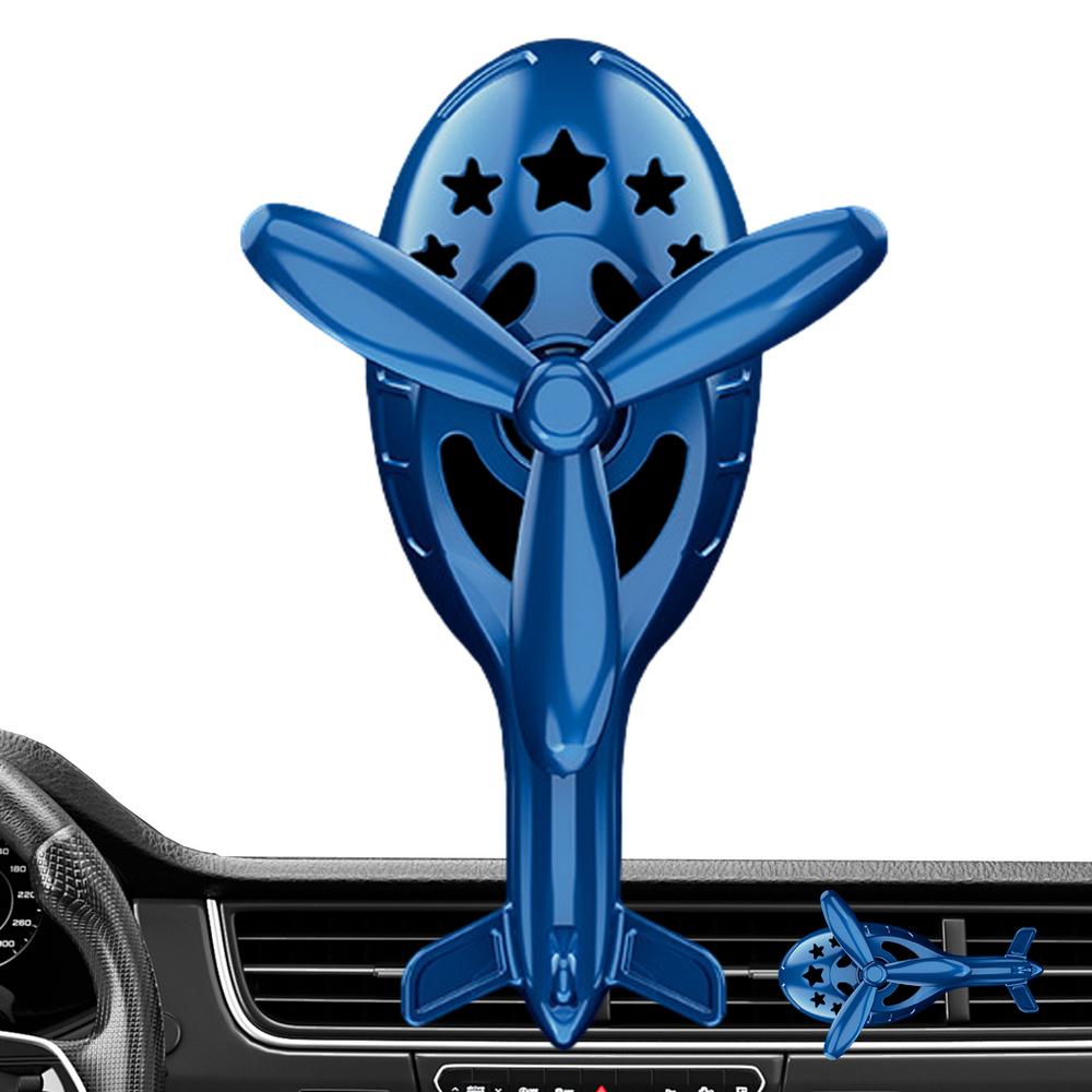 Osvěžovač vzduchu do auta ve tvaru letadla Větrací otvor Vrtulník Výdech vzduchu Otočná vrtule Difuzér Klip Inovativní Aromaterapeutická ozdoba Vzduch
