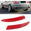 For BMW X5 E70 Rear Bumper Reflector Red 63217158949 63217158950 Rear Light Reflectors Accessory Fit for BMW E70 X5 2007-2013(Left & Right)