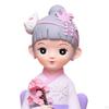 Asian Kabuki Figurine Japanese Kimono Geisha Doll Desktop Folk Ethnic Decoration Resin Statue