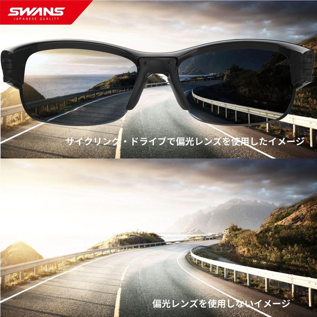 Used SCP Sunglasses Polarized Clip-on for Glasses Made In Japan Polarized Lenses SWANS Over Glasses