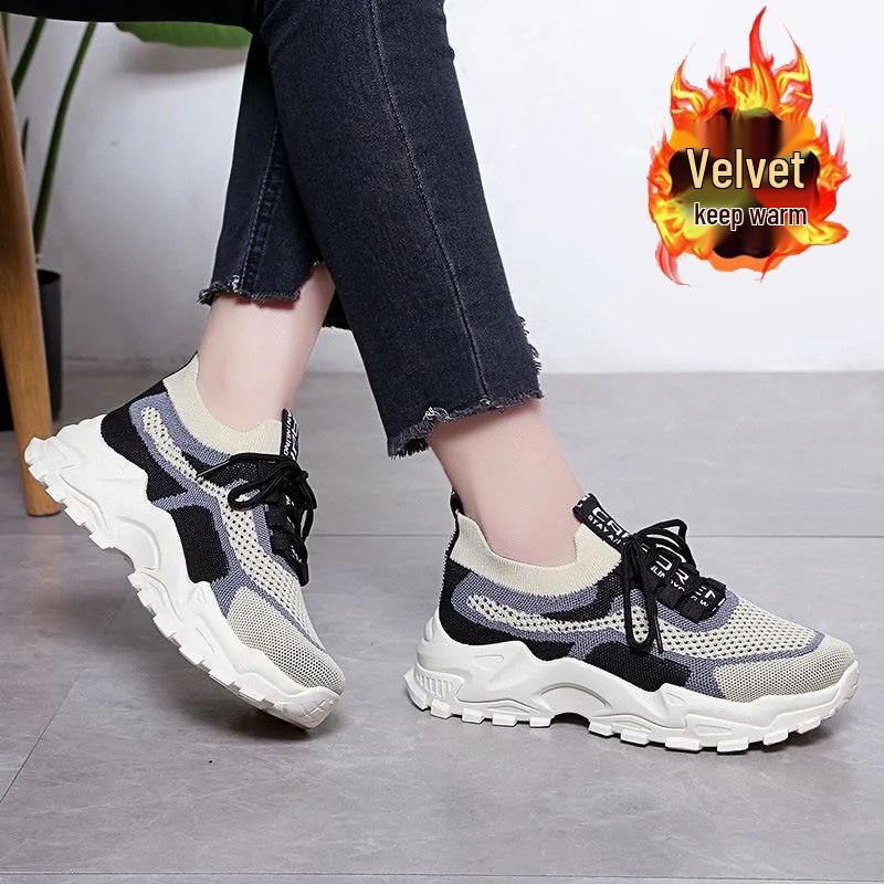 2025 Spring/Summer Women's Trendy Dad Shoes - Casual & Sporty for Students