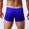 Men's Transparent Ice Silk Boxer Briefs with Elephant Trunk Design, Sexy Four-Legged Underwear.