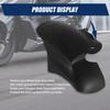 1 PC Black Plastic Rear Motorcycle Fender Extension Plate
