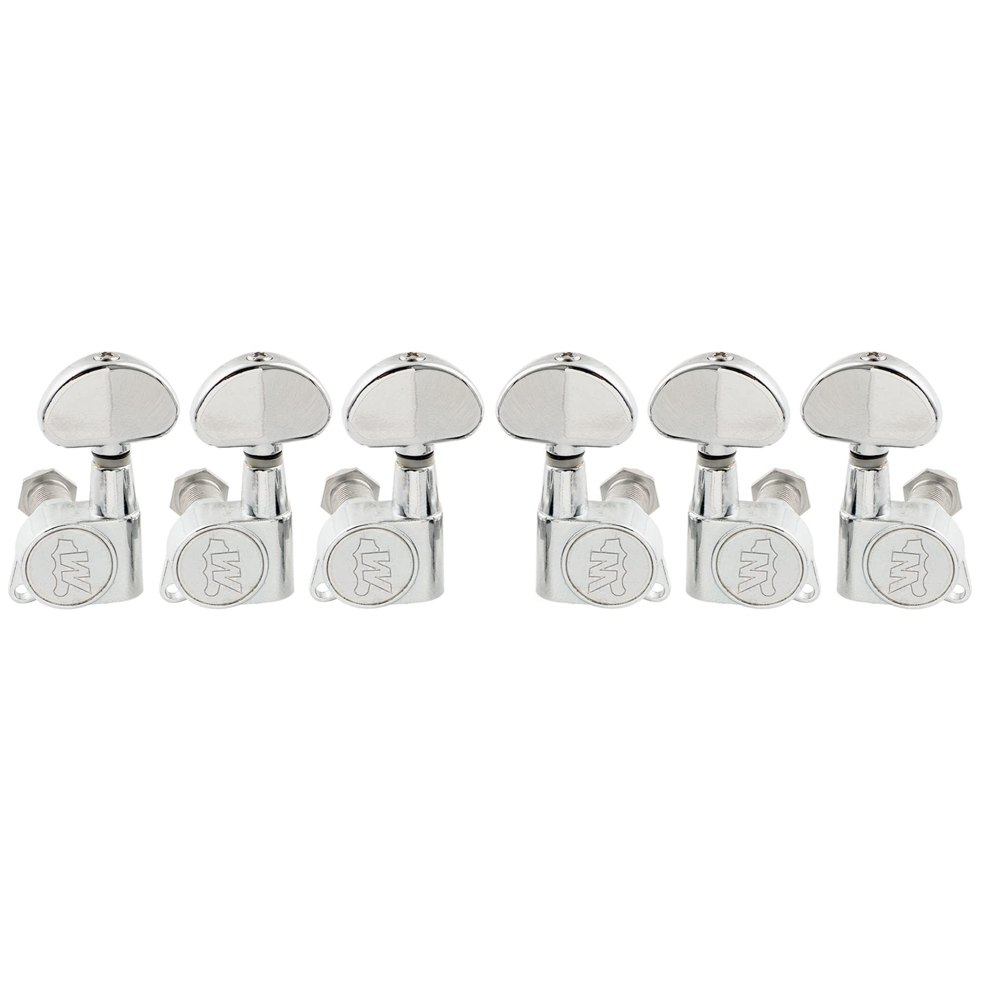 

Wilkinson WJN03 E-Z-LOK L3+R3 Guitar Peg for Electric GuitarAcoustic Guitar, Chrome