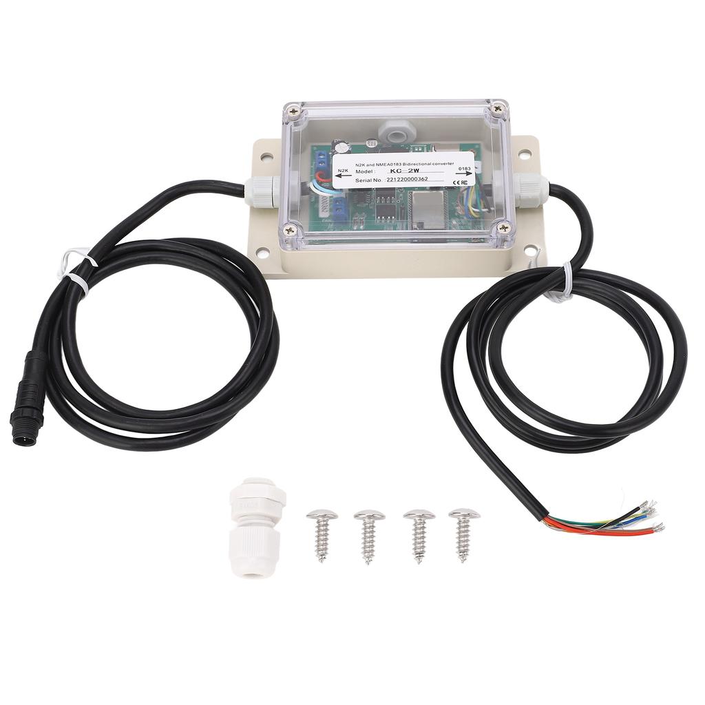Bi Direction Converter Module NMEA2000 and NMEA0183 KC‑2W IPX67 Waterproof DC 9‑30V