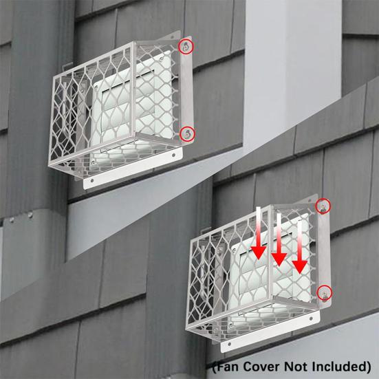 Yousheng Stainless Steel Dryer Vent Cover Kitchen Bathroom Exhaust Dryer Vent Bird Guard Heavy Duty Universal 3-4 Inches Fan Ventilation Hood Bird