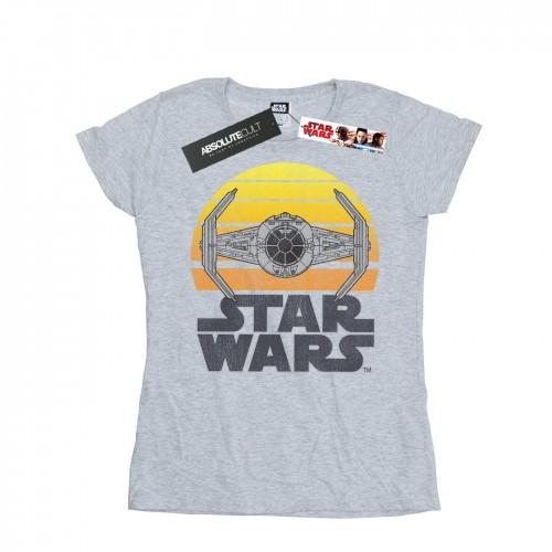 

Star Wars Womens/Ladies Sunset TIE Fighter Cotton T-Shirt XXL