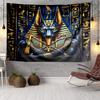 Ancient Egyptian Pharaoh Tapestry, Unique Design Tapestry, Wall Decor for Bedroom,Livingroom, Playroom,Heartwarming Fan Holiday Gifts