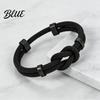 Bracelet Gift for Husband Adjustable Men Rope Infinity Knot Simple