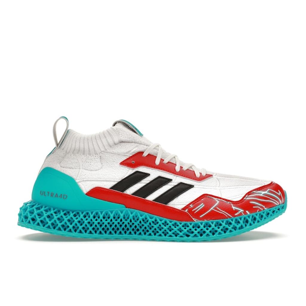 Adidas Marvel X Ultra 4D Mid Spider-Man 2 Men Sneakers White Cloud-White Core-Black IG5342