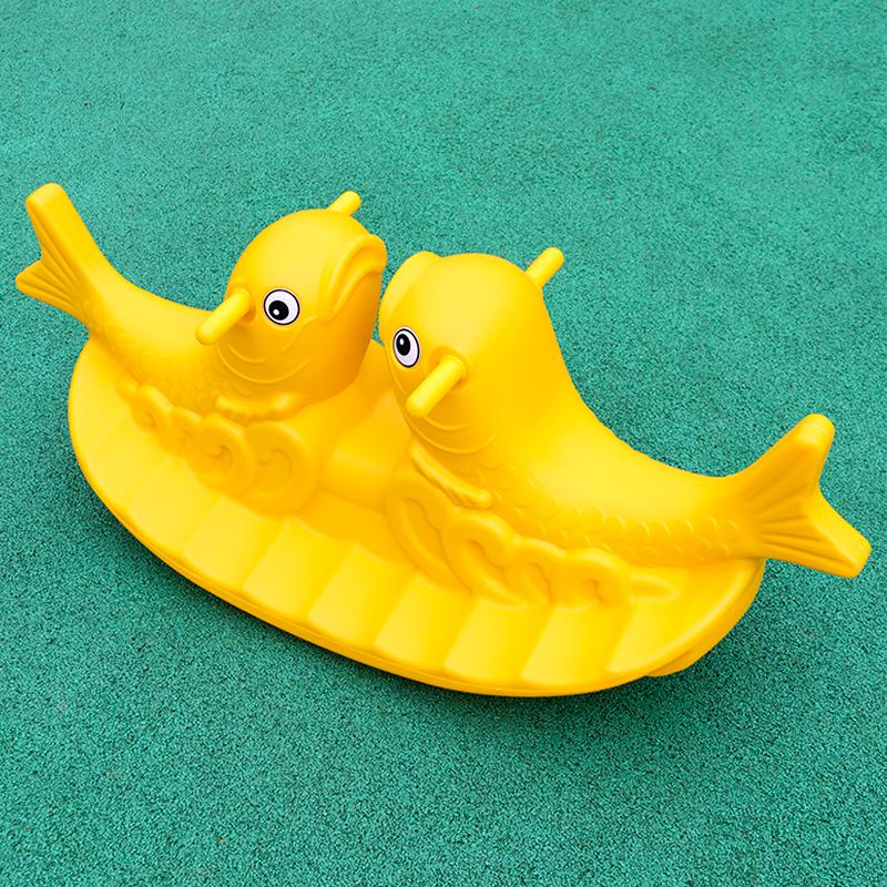 Thickened Plastic Animal Kindergarten See-Saw Children's Play Equipment Home Use Large Size Double Person See-Saw for Kids