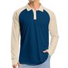Maglia da Golf da Uomo a Manica Lunga Raglan UPF 50+ Leggera