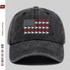 pc Vintage American Flag Lobster Season Theme Baseball Cap Lightweight Breathable Suitable for Spring Summer Design Sun Hat Tr