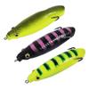 Freshwater Simulation Long Thunder Frog 14G/9Cm Double Hook Tip Upturned Luya Bait False Bait, Floating Water Soft Bait Black Fish Bait
