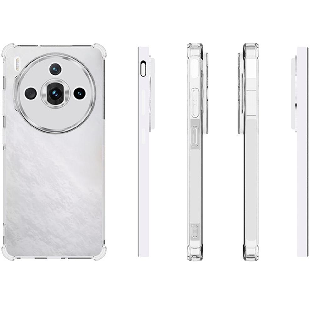 Shockproof Airbag Soft TPU Phone Case for ZTE Nubia Z60s Pro Transparent Silicone Four Corners Bumper Cover for ZTE Z60s Pro