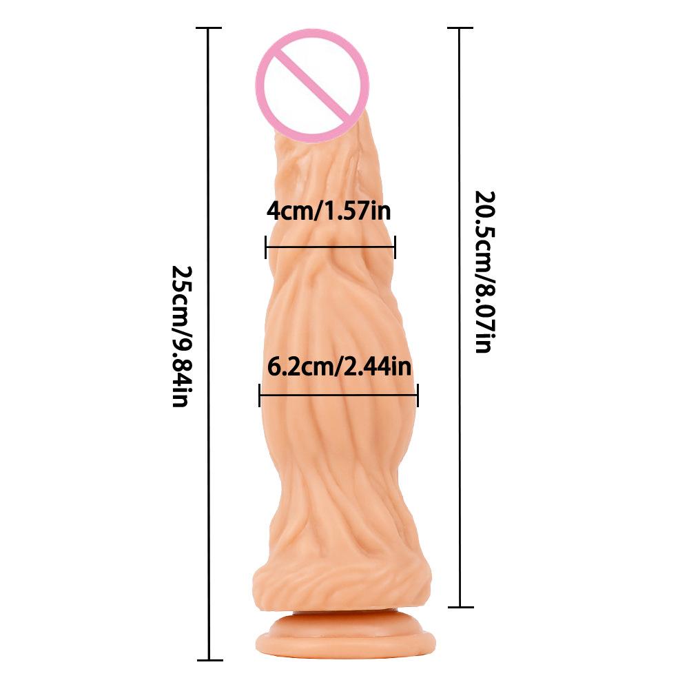 Alien Simulation Penis Female Masturbation Suction Cup Fake Penis Posterior Anal Plug Adult Product